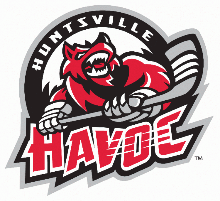 huntsville havoc 2004-pres primary logo iron on transfers for clothing